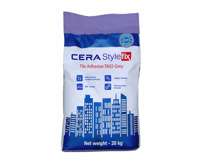 Cera StyleFix Cement-Based Tile Adhesive - Grey T02