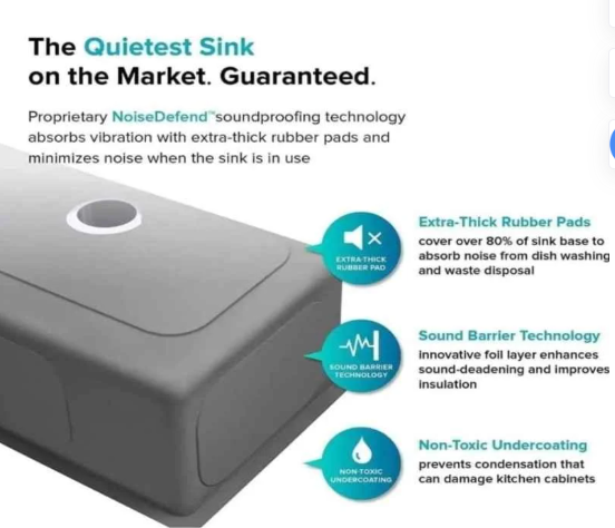 PIANO SMART SINK (24X18X9)