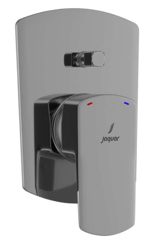 Jaquar Single Lever Chrome Exposed Parts Kit - Hi-Flow Diverter (KUP-CHR-35079NKPM)