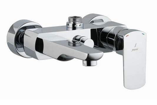 Jaquar Kubix Prime Wall Mixer with Overhead Shower Provision (KUP-CHR-35115PM)