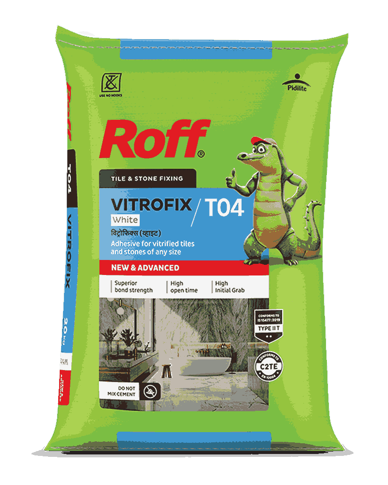 Roff T04 VFA Floor & Wall Tile Adhesive - White 20 kg