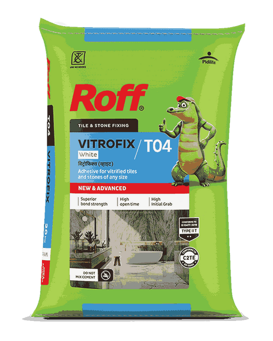 Roff T04 VFA Floor & Wall Tile Adhesive - White 20 kg